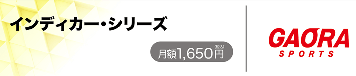 インディ500を無料視聴する方法 ネット配信 テレビ放送まとめ